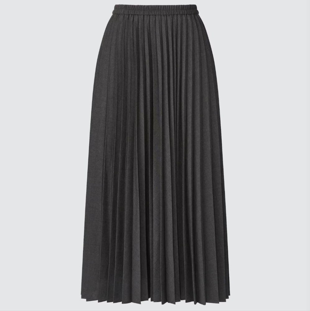 Uniqlo Pleated Maxi Skirt